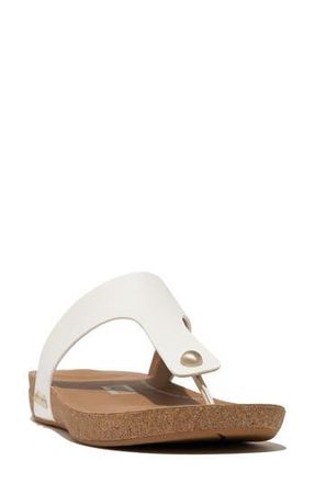 FitFlop iQushion Flip Flop in Urban White at Nordstrom Rack, Size 11