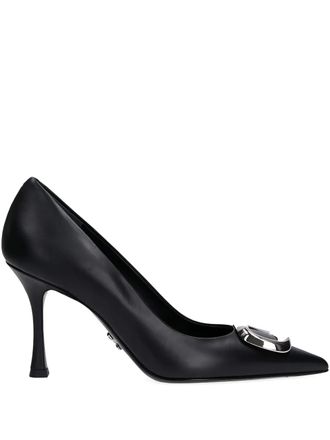 Sergio Levantesi 80mm Destiny5 pumps - Black