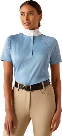 Ariat Womens Aptos Vent 2.0 Show Shirt in Blissful Blue, Size X-Large, by Ariat