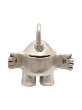 Parts Of Four Blamo diamond-encrusted keyring - Silver