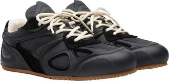 Axel Arigato Womens Sneakers Slow Runner Black-Gum Upper: Leather Trainers Black/gum