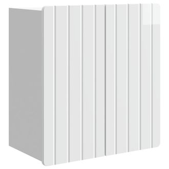 vidaXL Armario De Pared Blanco Brillante 59 X 31 X 64 Cm Vidaxl