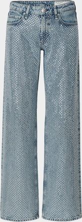 Rag & Bone Cam Embellished Straight-Leg Jeans