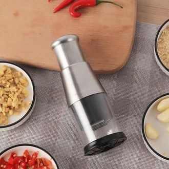 OEM Mini Cortadora Manual De Cebollas - Picadora De Verduras - Acero Inoxidable