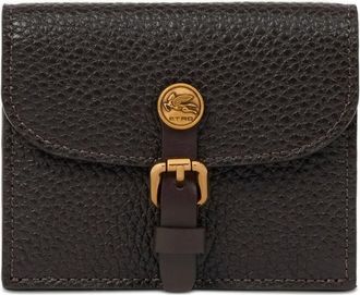 Etro Pony leren pasjeshouder - Bruin