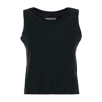 Maison Margiela Sleeveless Tops, female, Black, Size: S Tank Top