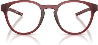 Ferrari 49mm Small Phantos Optical Glasses in Matte Red Bordeaux /Demo Lens at Nordstrom