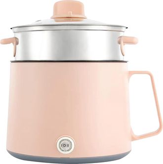 OEM Cacerola El&eacute;ctrica, Multiusos, F&aacute;cil De Limpiar, Rosa