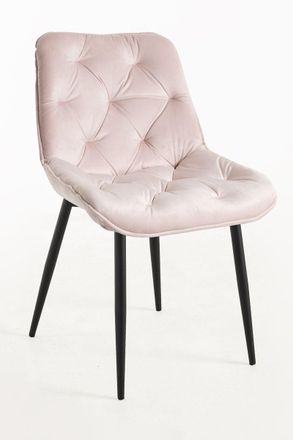 Regalos Miguel Sillas Comedor - Silla Miska Terciopelo - Rosa