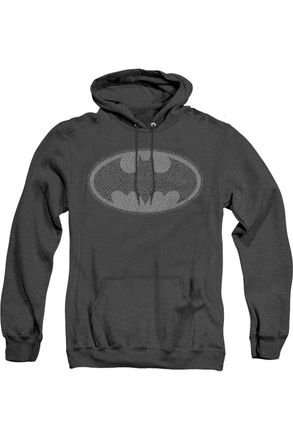 Gildan Batman Elephant Signal Adult Heather Hoodie / Hooded Sweatshirt