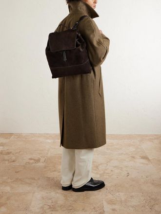 Metier Cooks Supply Glide Suede Backpack