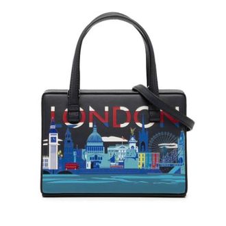 Loewe Pre-owned Leather Tote - Dames - Vintage Handtas - Blauw - ONE Size - Leer - Vintage