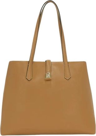 Karl Lagerfeld K/Autograph Medium Shopper - Dames - Shoppers - Bruin - ONE Size - Leer - Tassen