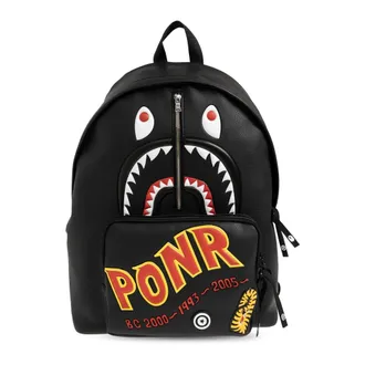 A Bathing Ape Backpacks, male, Black, Size: ONE SIZE Printed Backpack