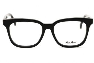 Max Mara MM5095 Rectangular Acetate Eyeglasses - Black