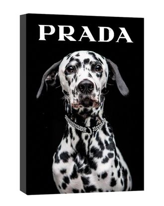 Fairchild Paris Of Course A Dalmation Wears Prada Wall Art