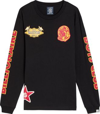 Billionaire Boys Club Appliqu&eacute;d Cotton T-shirt - Black - XL