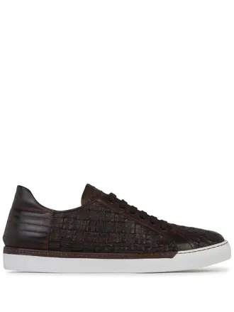 Bontoni Enrico Intreccio sneakers - Brown