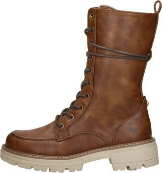 Mustang Lace-up Boots - Dames - Veterlaarzen - Bruin - 42 EU - Schoenen