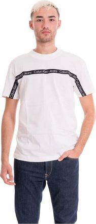 Calvin Klein Jeans Uomo, Top, Bianco, L, new