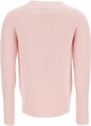 Drumohr Jersey-knit Merino Wool Raglan Crewneck Sweater