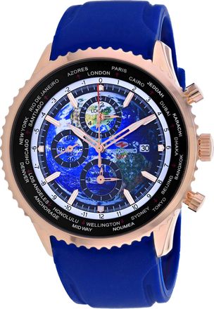 Seapro Meridian World Timer GMT Mens Watch