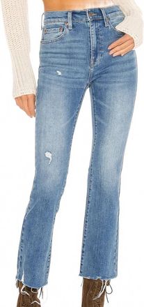 Pistola Denim Lennon Highrise Crop Boot Cut Jeans In Zuma