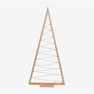 Sklum Sklum - Rbol De Navidad Con Luz Led En Madera De Pino Elwood