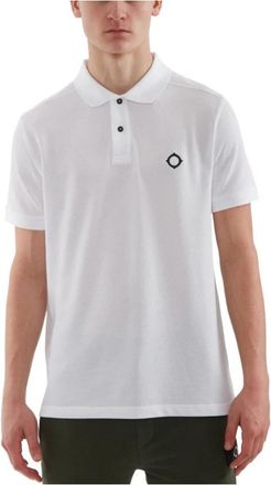 Mastrum SS Pique Polo - Heren - Polos - Wit - L - Katoen - Tops