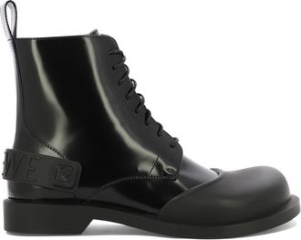 Loewe Campo Lace-Up Boots