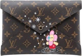 Louis Vuitton Pre-owned Clutches, female, Brown, Size: ONE SIZE Pre-owned Kirigami Pochette