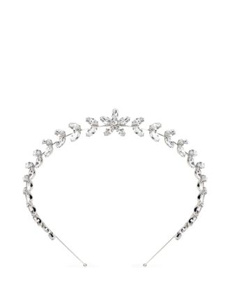Jennifer Behr crystal-embellished headband - Silver