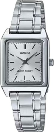 Casio Standard Stainless Steel Band Water Resistant Silver LTP-V007D-7E