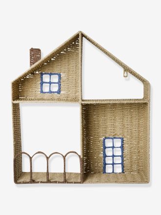 Rice Hausregal aus Papierkordel Pink rice blau