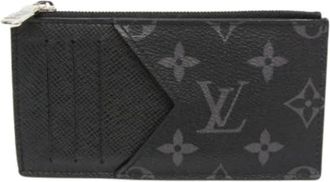 Louis Vuitton Pre-owned Coin card holder M30271 - Heren - Vintage Accessoires - Zwart - ONE Size - Leer - Vintage