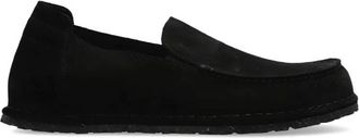 Birkenstock Su&egrave;de schoenen Utti Slip On - Heren - Loafers - Zwart - 44 EU - Su&egrave;de - Schoenen
