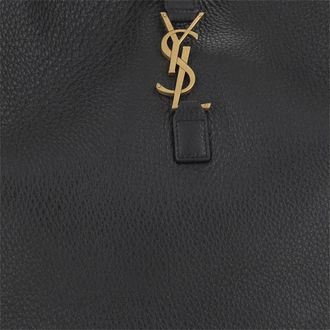 Saint Laurent Womens Bea Soft Buckskin Bag Black Shoulder
