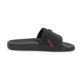 Raf Simons Sliders, male, Black, 6 UK, Astra Black Slipper Runner