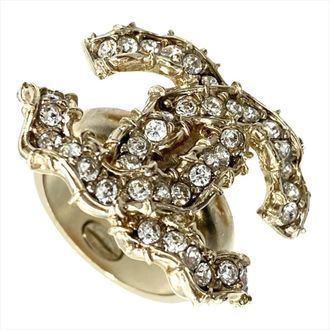 Chanel Metal Band Ring (Pre-Owned)