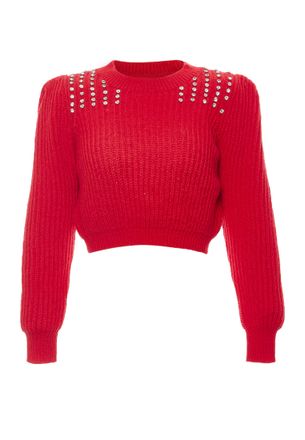 Faina Jumper Dames rood