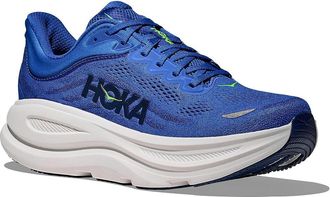 Hoka One One Bondi 9 Mens Shoes Cobalt Blue/Ultramarine : 10.5 D - Medium, Rubber