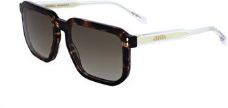 Isabel Marant Womens Havana 55mm Sunglasses