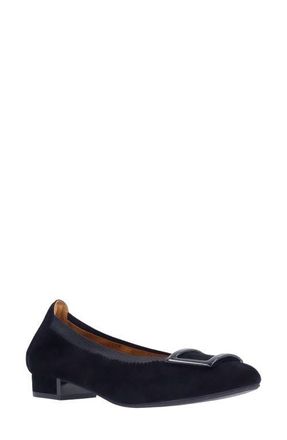 L'Amour Des Pieds Floella Buckle Pump in Black at Nordstrom, Size 8.5