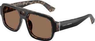 Dolce & Gabbana DG4516 341773 Mens Sunglasses Black Size 55