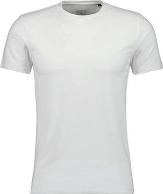 Ragman T-Shirt RAGMAN, Herren, Gr. XXL, weiss (wei&szlig;), Baumwollmischung, slim fit, Rundhals, Shirts T-Shirt
