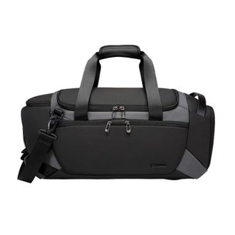 Generic Compatible For Waterproof Duffel Bags With Shoe Compartment 21 Inch Gym Bag For Men With Wet and Dry Travel(Grey)