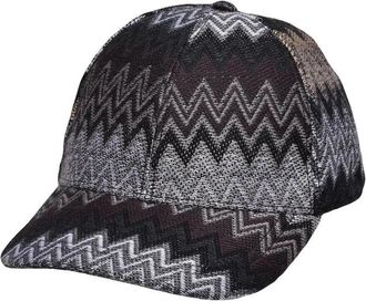 Missoni Wool/Acrylic Hat Black Mens