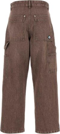 Bottega Veneta Womens Light Jeans Brown Cotton
