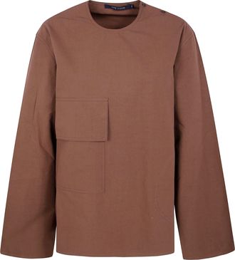 Sofie D'Hoore Round Neck Pocket Shirt