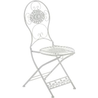 Clp Silla Exterior Plegable Mani Blanco